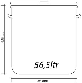 Казан с капак SAPIR SP 1211 - 172 литра