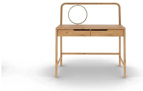 Тоалетка от масивен дъб 57x110 cm Twig – The Beds