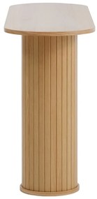 Конзолна маса в естествен цвят 40x130 cm Nola – Unique Furniture