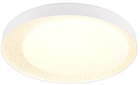 Бяло LED осветително тяло за таван ø 45 cm Aleta – Trio