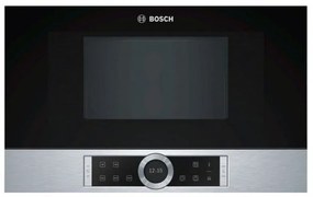 Вградена микровълнова фурна Bosch BFL634GS1 , 21 , Електронно