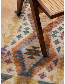 Двустранна/ръчно изработена вълнена пътека 60x190 cm Kamal Oasis – Nouristan