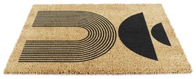 Изтривалка от кокосови влакна 40x60 cm Half Moon – Artsy Doormats