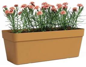 Самополиваща се саксия за цветя от рециклирана пластмаса 50 cm Capri – Artevasi