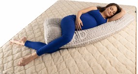 Възглавница за бременни с коноп Medico Hemp&Cotton