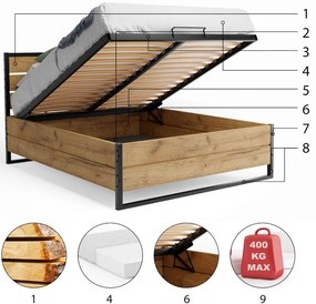 Легло Mateo-180 x 200