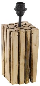 Eglo 79252 - Настолна лампа RIBADEO 1xE27/60W/230V кафяв