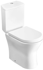 Тоалетна чиния за моноблок, Roca, A342640000, двойно оттичане, 38x68x78см