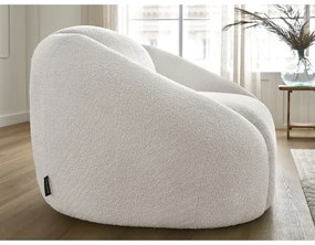 Бяло кресло от букле Tina – Bobochic Paris
