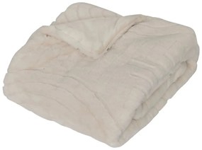 Покривало atmosphera Arka, Жакард, 80x180 cm, Слонова кост