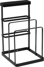Horecano - Метална стойка за дъски 12x13,8xh21,6см черна HOME-(74380-001)