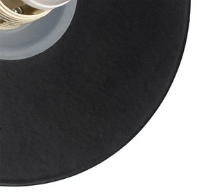 Стенна лампа черна IP44 с превключвател - Cederic