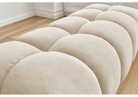 Бежова табуретка за крака Mont-Blanc - Bobochic Paris