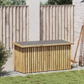Sonata H Кутия за съхранение 119x44x58.5 см Третирано борово дърво