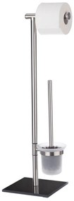 Държач за тоалетна хартия и четка от неръждаема стомана Lima - Wenko