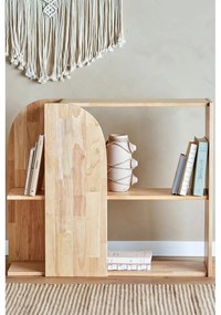 Библиотека от масивно каучуково дърво в естествен цвят 85x70 cm Alec – Bloomingville
