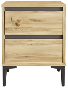 Нощно шкафче в естествен цвят Elegance - Kalune Design