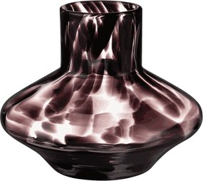 Кафява стъклена ръчна изработка ваза (височина 28 cm) Glom – noo.ma