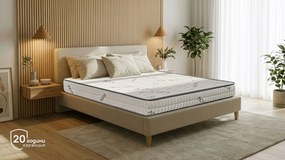 Матрак Sleepy, iZone Memory, 100x200x20, Среден, Eластична пяна, Мемори пяна