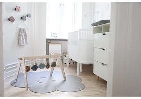 Сиво-бежово детско килимче за игра 113x140 cm Cloud XXXL Cloud – LIND DNA