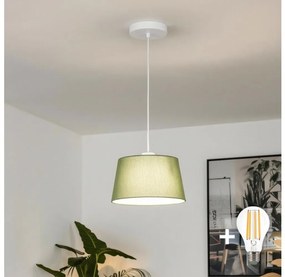 Brilagi - LED полилей на кабел CERIA 1xE27/40W/230V Ø 25 см зелен