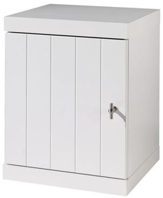Бяло детско нощно шкафче, ширина 44 cm Robin - Vipack