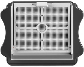 Вертикална прахосмукачка Tineco Floor One S7 Steam Plus 4В1, 240W, Сухо/Мокро, 0.7 л мръсна/0.8 л чиста, LED екран и осветление, Пара + сушене, Бял/черен