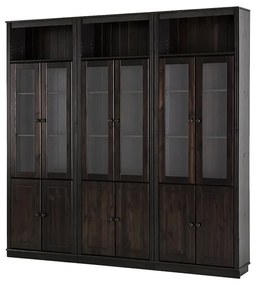 Кафява витрина от масивен бор 518x223 cm Anita – Støraa