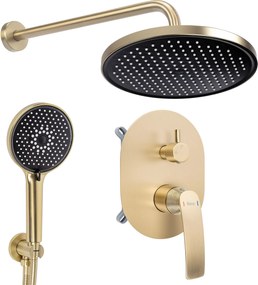 Душ система за вграждане Rea Como M2 Brush Gold  + BOX