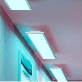 Eglo 901517-LED RGBW таванен панел MORADILLO-Z LED/28W/230V 120x15 см бял