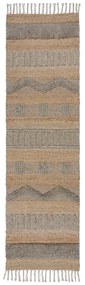 Пътека в светлосиво и естествен цвят 60x230 cm Medina - Flair Rugs
