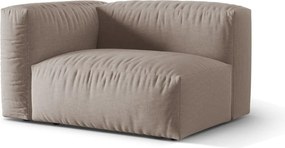 Бежов модул за диван (ляв ъгъл) Martina – Micadoni Home