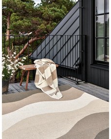 Кафява и бежова пътека за открито и закрито 70x300 cm Urvi Earth – Pappelina