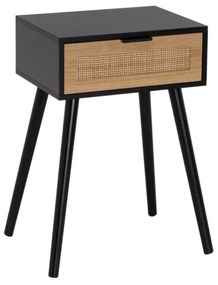 Черно нощно шкафче – Casa Selección