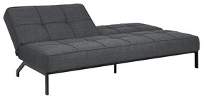 Тъмносив сгъваем диван 198 cm Perugia – Actona