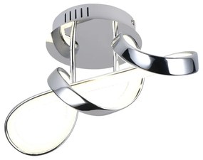 LED стенна лампа в сребристо Padua - Trio