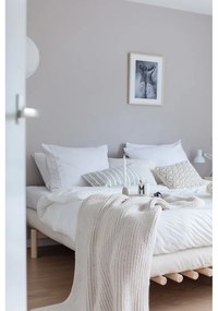 Двойно легло от борова дървесина с решетка 140x200 cm Pace - Karup Design