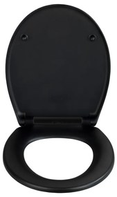 Черна тоалетна седалка Ikaria - Wenko