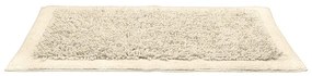 Кремава текстилна постелка за баня 60x90 cm Sidyma - Wenko