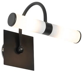 Класически стенен аплик за баня черен IP44 2-светлини - Bath Arc