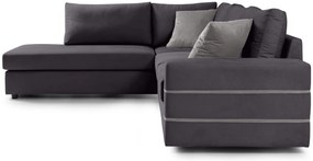 Ъглов диван Holmes-Gray-Left