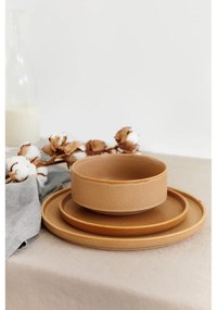 Керамичен тухленооранжев комплект от 12 части Malia - Bonami Selection