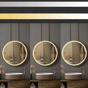 Огледало LED 60cm MMJ BRUSH GOLD