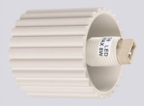 Кремава стенна лампа ø 12 cm Orbital – Sollux