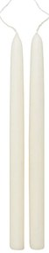 Свещи без аромат atmosphera Hugo, 30 cm, 2 бр - Зелен
