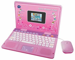 Играчка компютър Vtech Genio Master Color ES-EN 18 x 27 x 4 cm Розов