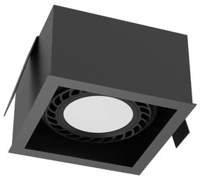 Brosline 3272 - Осветително тяло за окачен таван CAGE 1xGU10/18W/230V черно