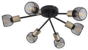 Globo 54028-6S - Полилей за прикрепяне FIASTRA 6xE14/40W/230V