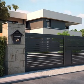 Пощенска кутия със заключване - 37 x 36,5 x 10 cm