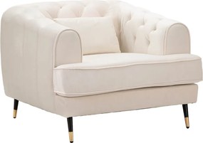 Кремав фотьойл Praga - Mauro Ferretti